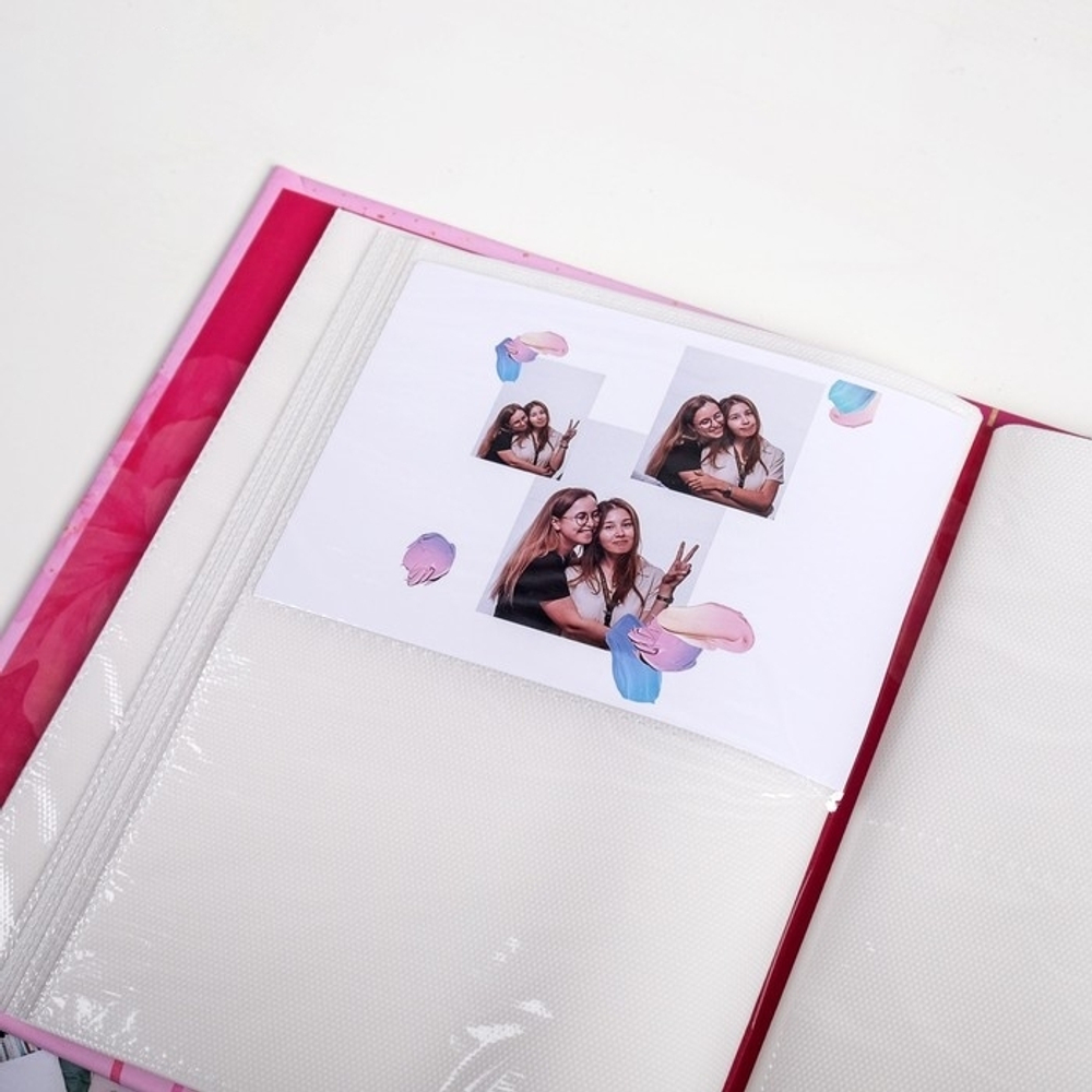 4641435 Фотоальбом "Счастье рядом" 200 фото, 25,5х18х5 см