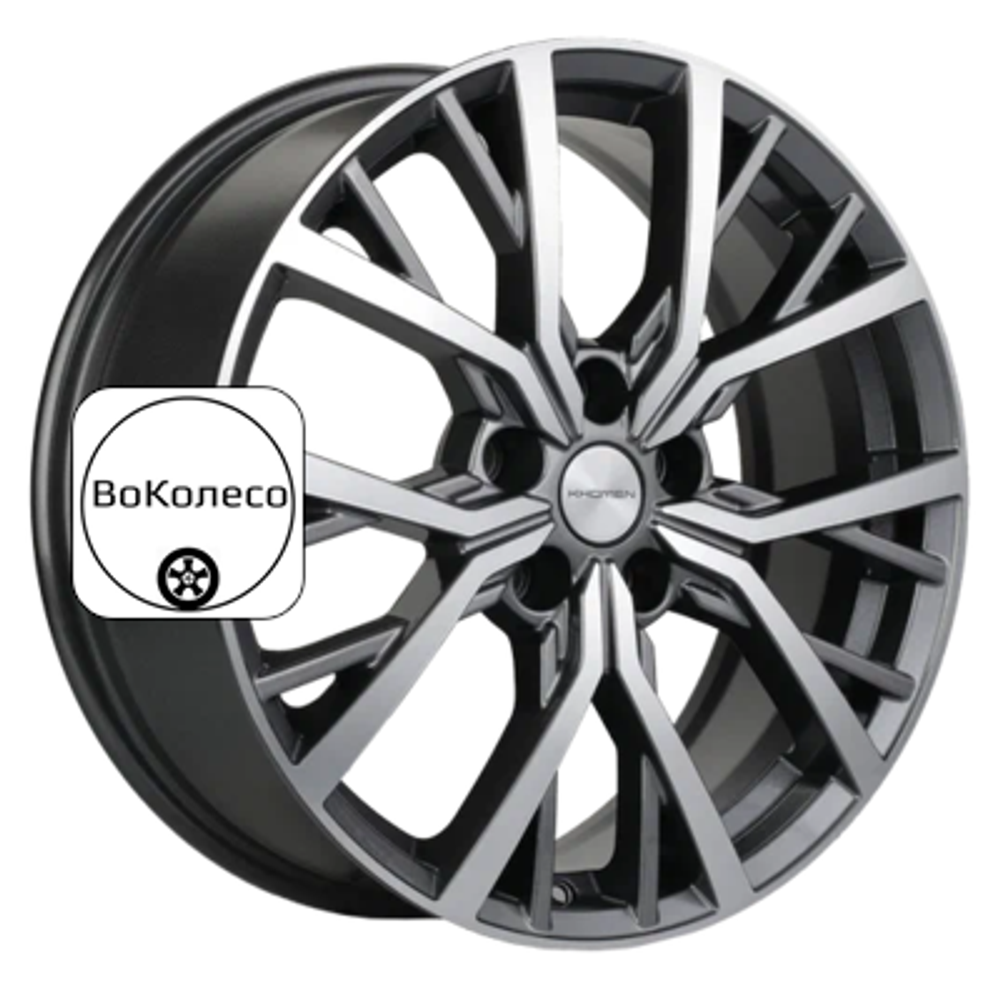 7x18/5x114,3 ET51 D67,1 KHW1806 (Tucson) Gray-FP Khomen Wheels