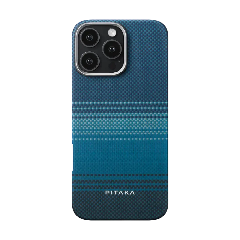 Чехол Pitaka Tactile Woven case для iPhone 16 Pro - Moonrise (KI1601MO)