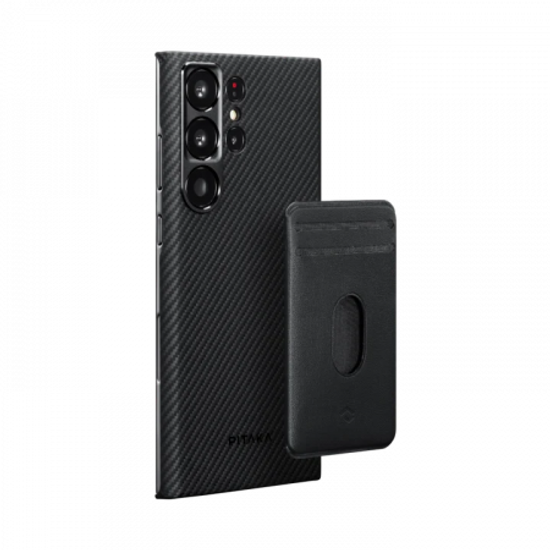 Чехол Pitaka MagEZ 3 для Samsung Galaxy S23 Ultra (6.8), черный