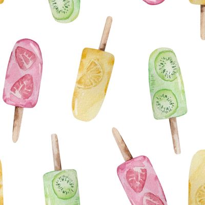 Фруктовое мороженое