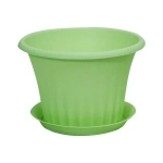Кашпо КЭРОЛ D180мм 1,5л с подставкой мята 0,12,18х0,18м
