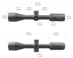 Прицел Vector Optics HUGO 3-12х44, сетка 22LR Rimfire SFP (SCOM-30)