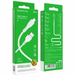 Кабель MicroUSB 2.4A BOROFONE X51 1-метр
