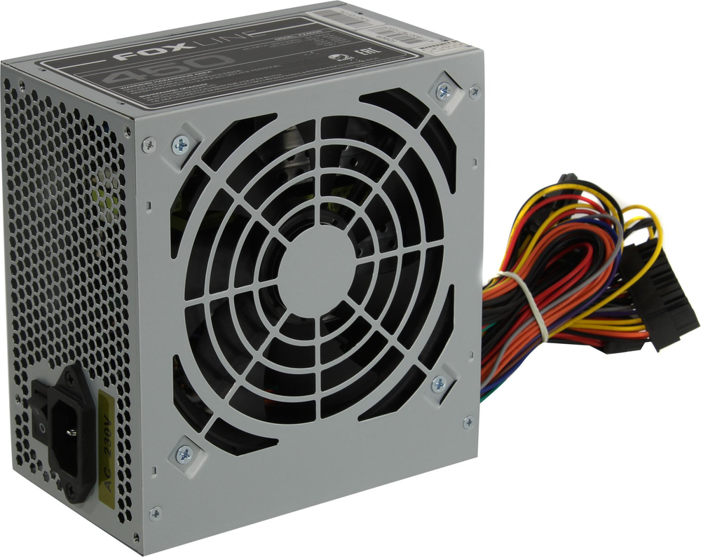 Блок питания Foxline &lt;FZ450R&gt; 450W ATX (24+4пин)