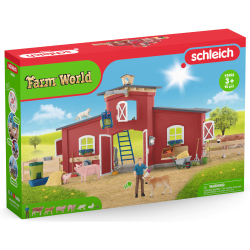 Schleich S 42606 — Большая красная ферма с животными — фото 1