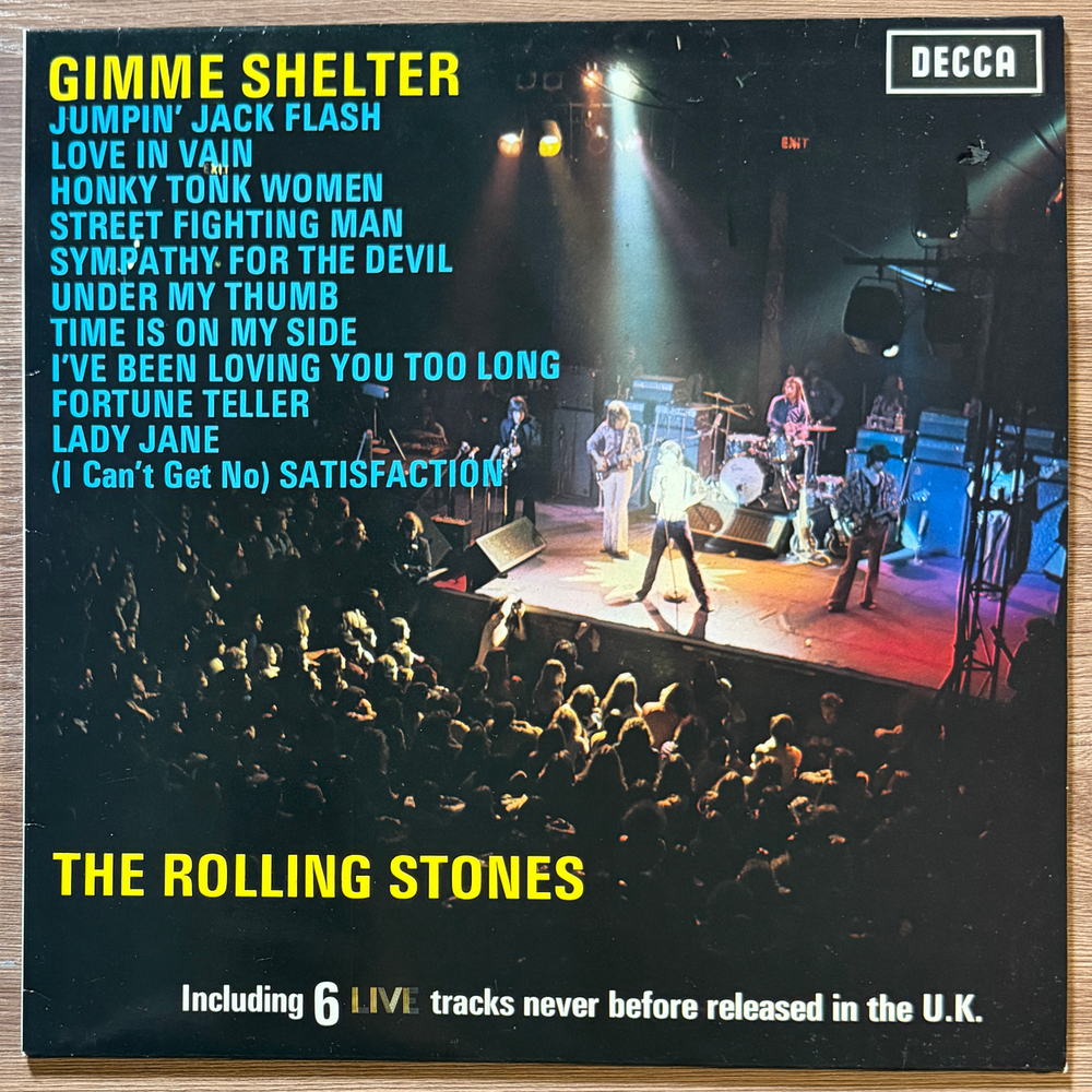 The Rolling Stones ‎– Gimme Shelter (Скандинавия 1981г.)Т