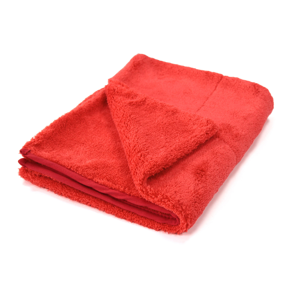 Полотенце из микрофибры для сушки "Big Red" плюшевое, 50*70 см, 1000 г/м