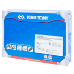 KING TONY (9-90119MRV) Набор накидных ключей и TORX Г-образных, ложемент, 19 предметов