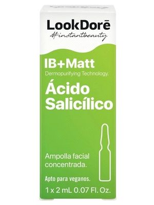 LookDore LOOK DORE IB MATT AMPOULE ANTI-IMPERFECTIONS SALICYLIC концентрированная сыворотка в ампулах для проблемной кожи лица 1х2мл