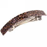 Заколка автомат «Women's style - Сафари», 9,5*1см, микс 6 цветов