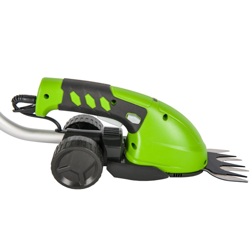 Ножницы аккумуляторные GREENWORKS G7,2GS 7,2V со встроен.аккум.2 Aч и телескоп.ручка (1600807)