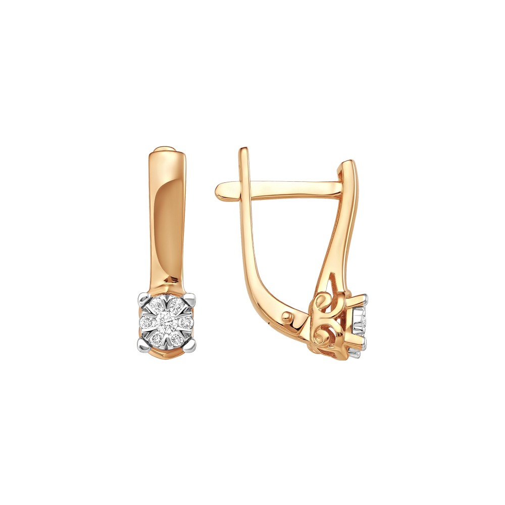 Серьги из золота 585 пробы