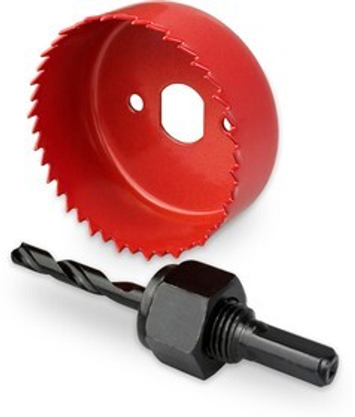 Коронка по дереву 68мм с хвостовиком Вертекс