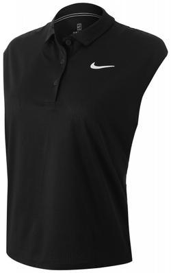 Женское поло Nike Court Dri-Fit Victory Polo W - черный