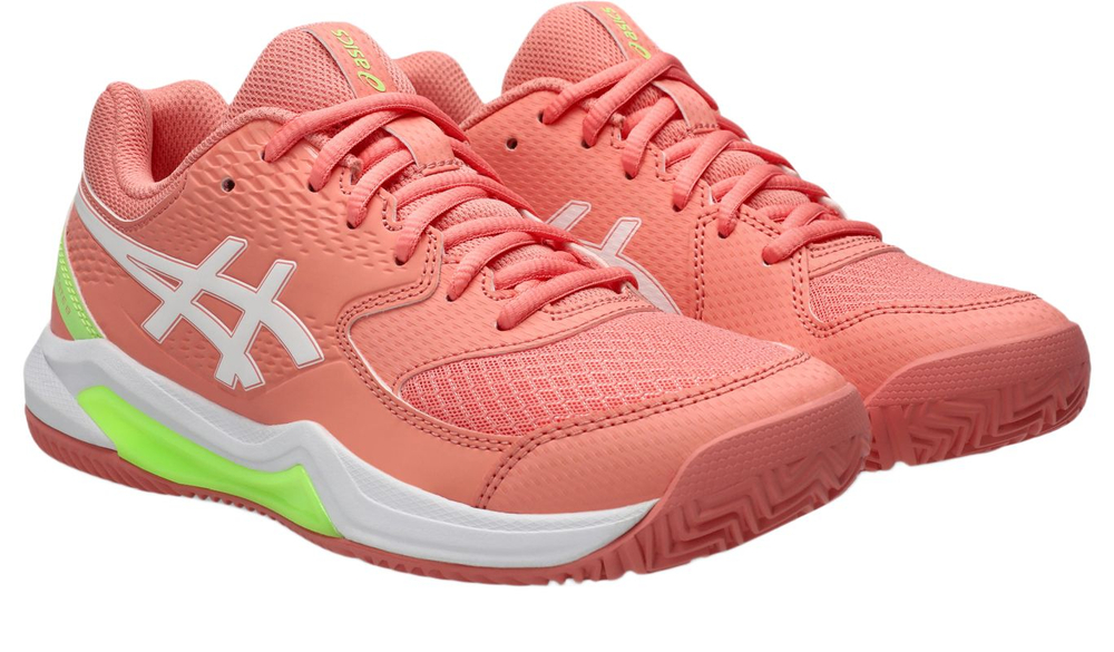 Детские кроссовки для Падел Asics Gel-Dedicate 8 Padel GS - guava/white