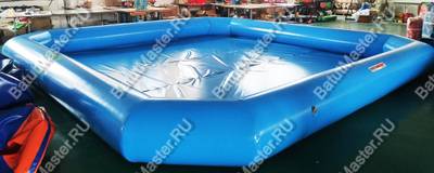 Надувной бассейн "Одноцветный" 6*6*0,65 м