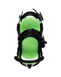 Крепления для сноуборда YES Select Eiki Green Glow