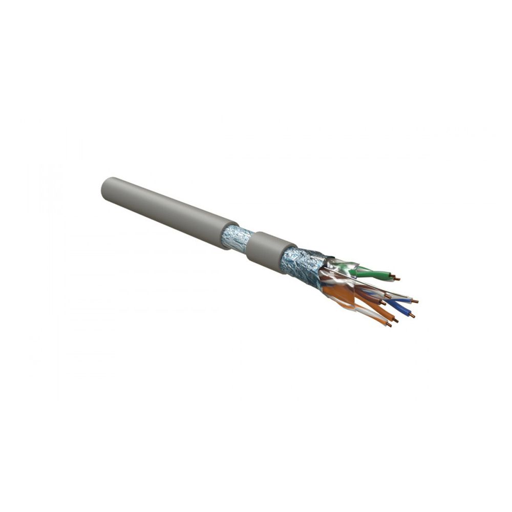 FUTP4-C5E-S24-IN-LSZH-GY-305 F/UTP кат.5е, 4 пары, 0,51 LSZH нг(А)-HF кабель витая пара Hyperline