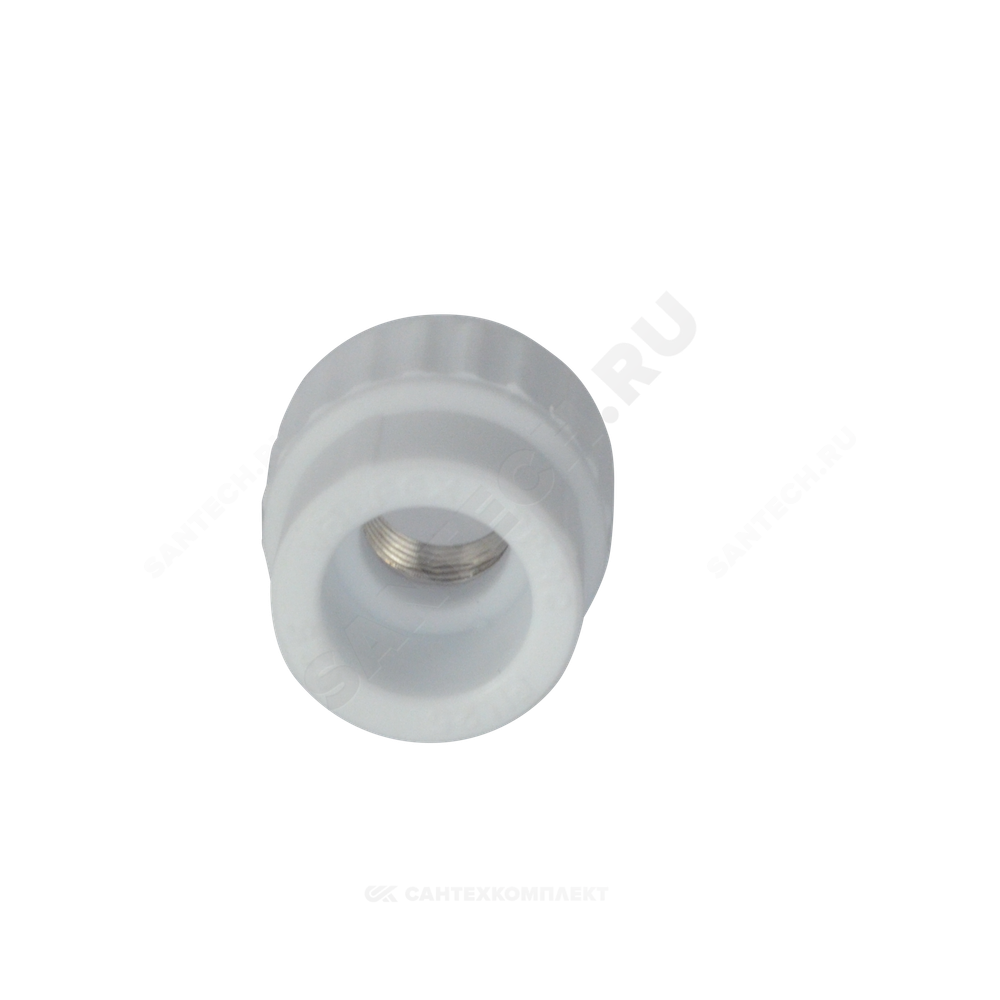 Муфта PP-R комбинированная белая Дн 25х3/4" ВР VALFEX 10129025