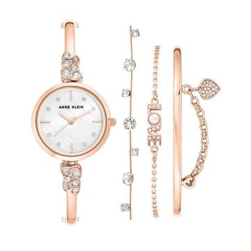 Женские часы Anne Klein AK/3430RGST (В наборе)