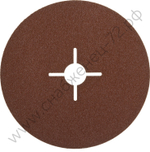 Круг шлифовальный ЗУБР ″ПРОФИ″ фибровый, для УШМ, P80, 125х22мм, 5 листов