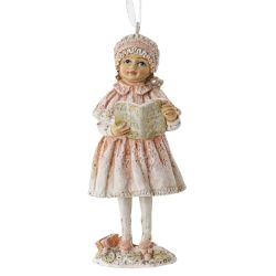 GAEM Фигурка декоративная подвесная "Девочка", L5 W5 H11,5 см, 6в.