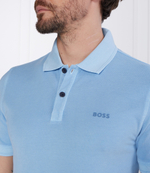 Поло Prime BOSS ORANGE - голубой(50468576)