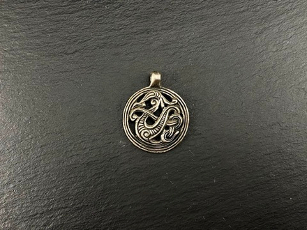 Подвеска. Змей (большая) (серебро)