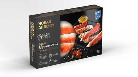 Мясо камчатского краба, Первая фаланга, 200 г, Новая Аляска