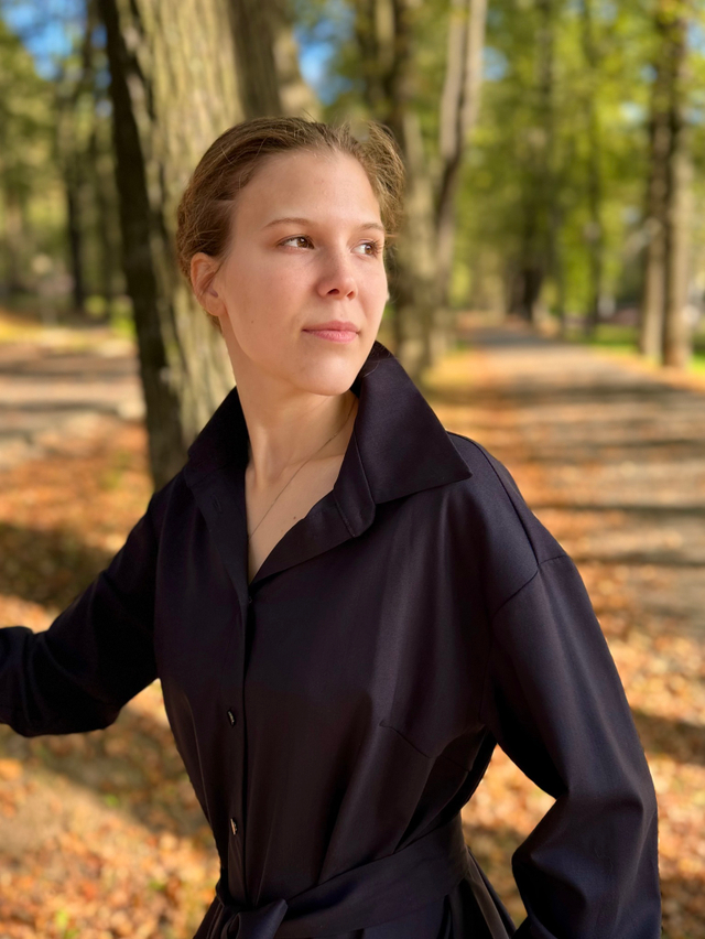 Теплое платье "Питер" 2в1 оверсайз из шерсти премиального качества