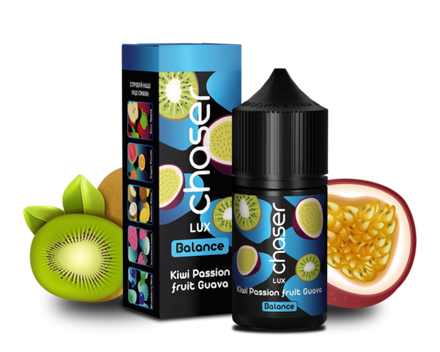 Chaser LUX - Kiwi Passion Fruit Guava (30ml, 5% nic)