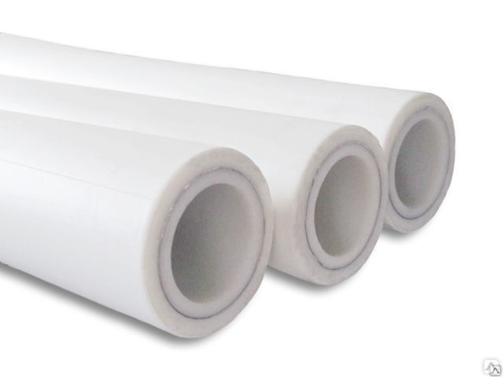 Труба армир. (внутр.) алюминием Ø 40 PN 25 PPR (белый)