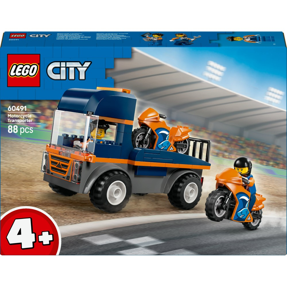 LEGO City - Прицеп для мотоциклов 60491