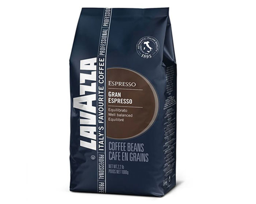 Кофе в зернах LavAzza Gran Espresso, 1 кг (Лавацца)