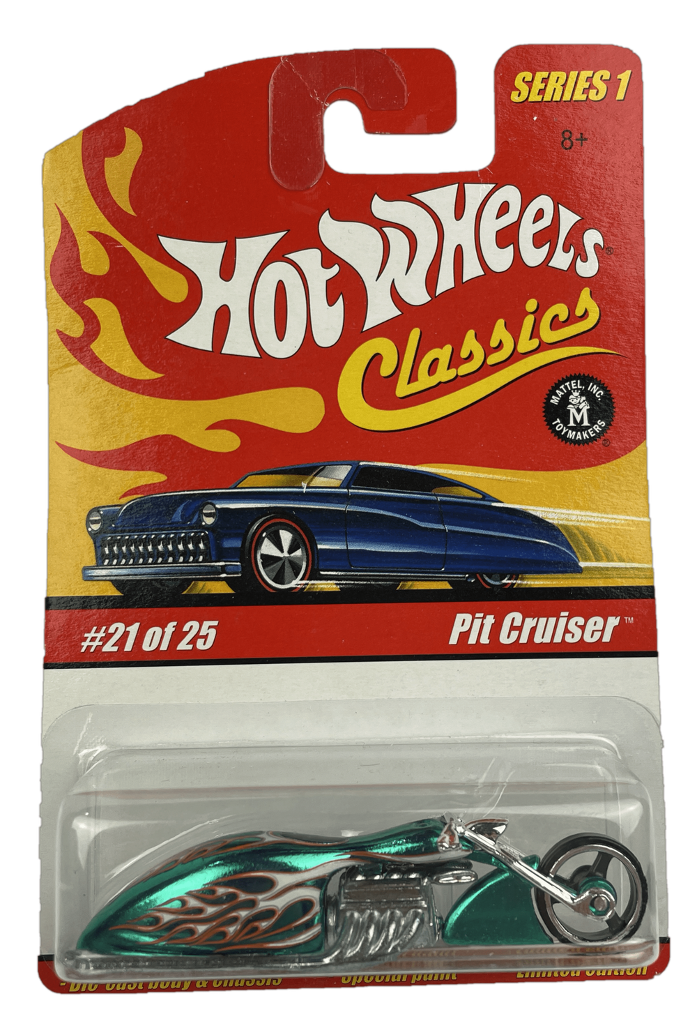 Hot Wheels Classics Series 1: Pit Cruiser (Green) (#21 of 25) (2005)