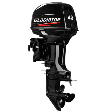 Лодочный мотор Gladiator G40FES-T (гидроподъем)