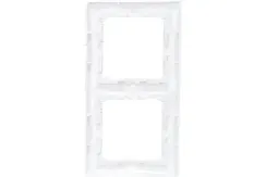 Рамка Legrand Valena 2-постовая белый 04062
