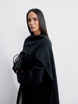 Кардиган-пальто SEVARA, чёрный