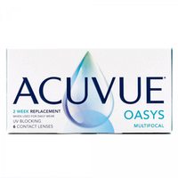 Двухнедельные мультифокальные контактные линзы Acuvue Oasys Multifocal (уп. 6 линз)