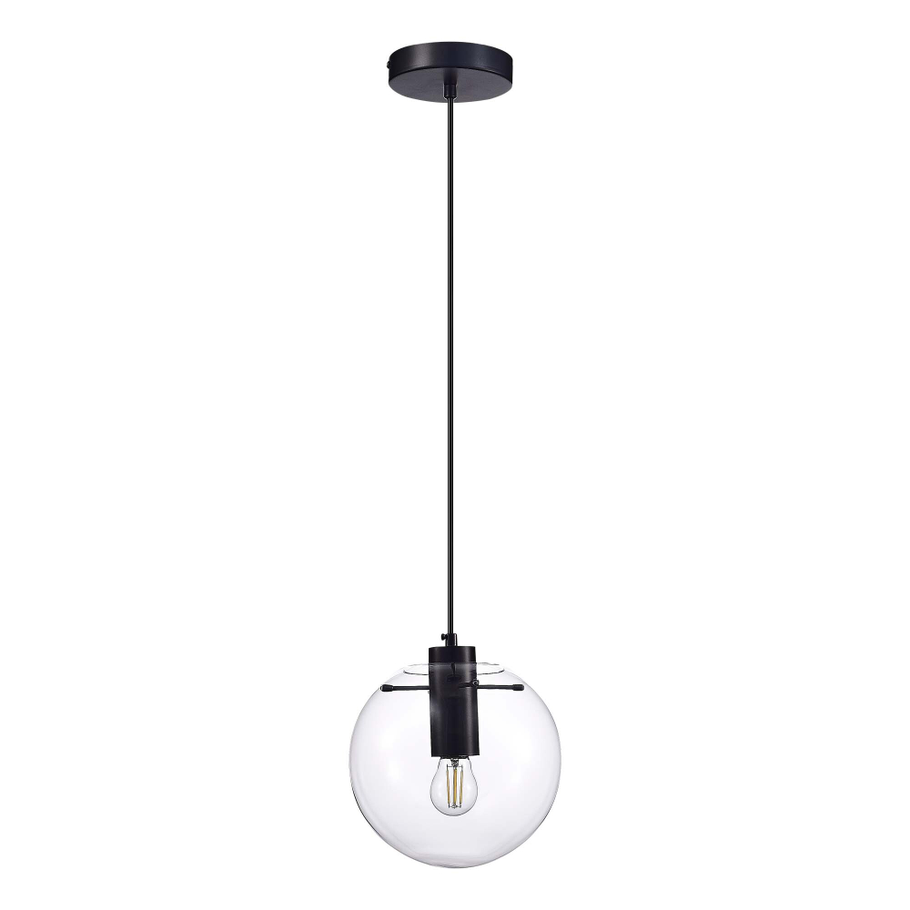 SL1056.403.01 Подвес ST-Luce Черный/Прозрачный E27 1*60W