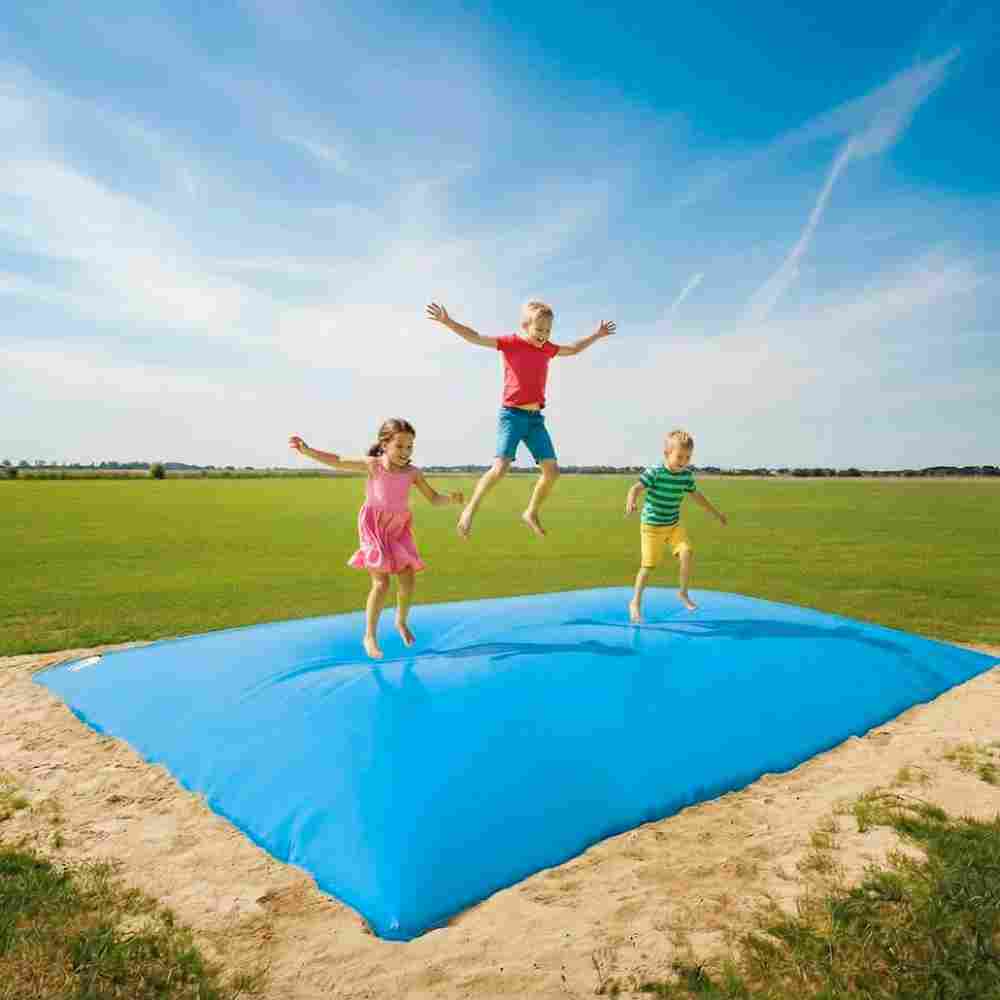 Надувная подушка для установки в грунт «Мягкое небо», 14×10×2 м