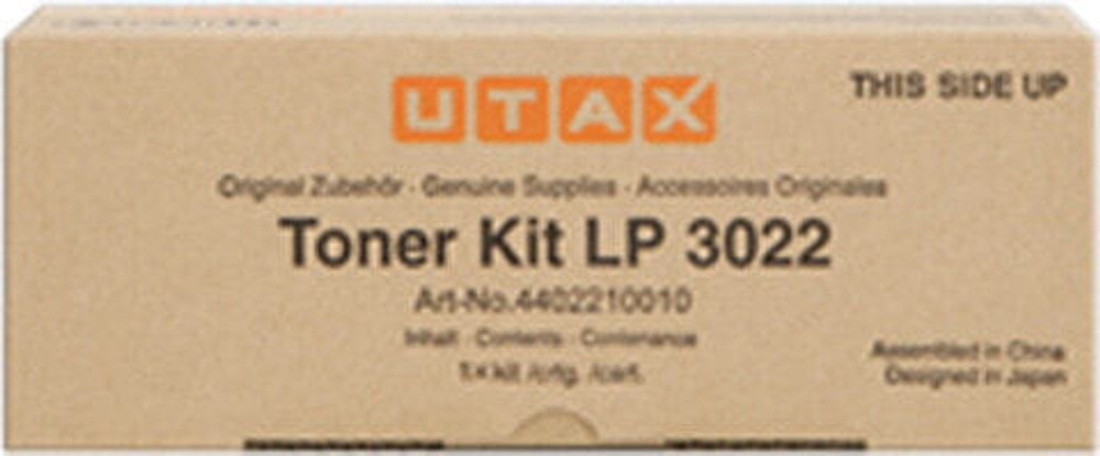 UTAX Toner LP3022 Подлинный Черный 1 шт 4402210010