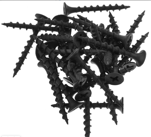 Саморез по дереву // 4,8х152 мм // черный