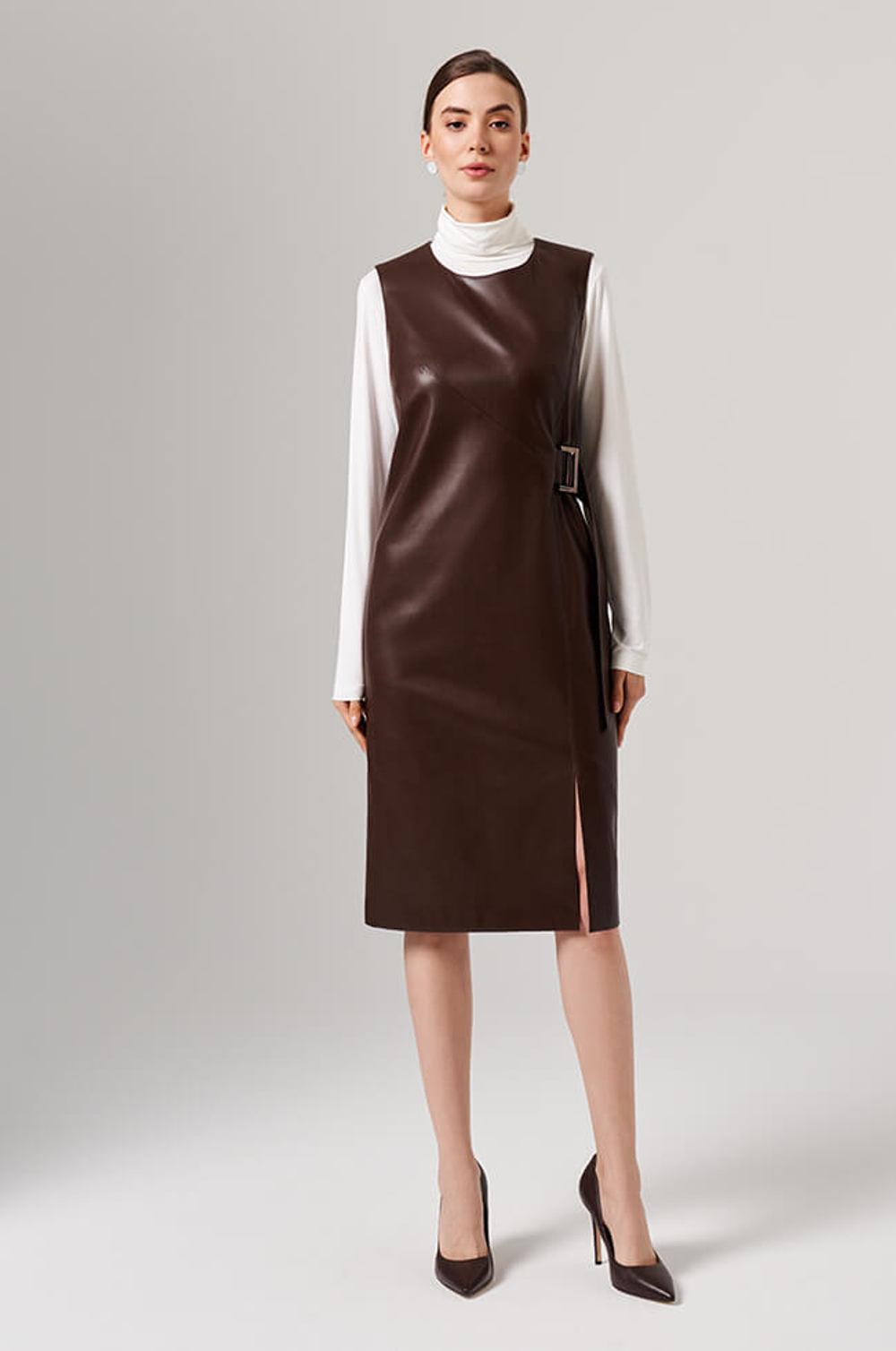 51644 Платье женское (шоколадный)