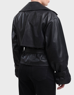 Куртка кожаная HUGO Lanitte