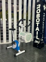 Детский велотренажер с мыльными пузырями