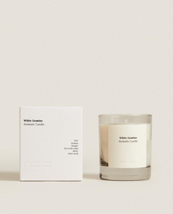 Zara Home - Ароматическая свеча white jasmine, 200 г