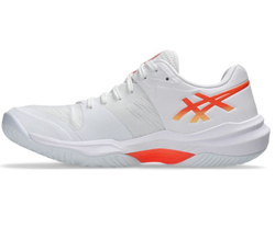 Женские кроссовки для бадминтона/сквоша Asics Sky Elite FF 3 - white/vivid coral