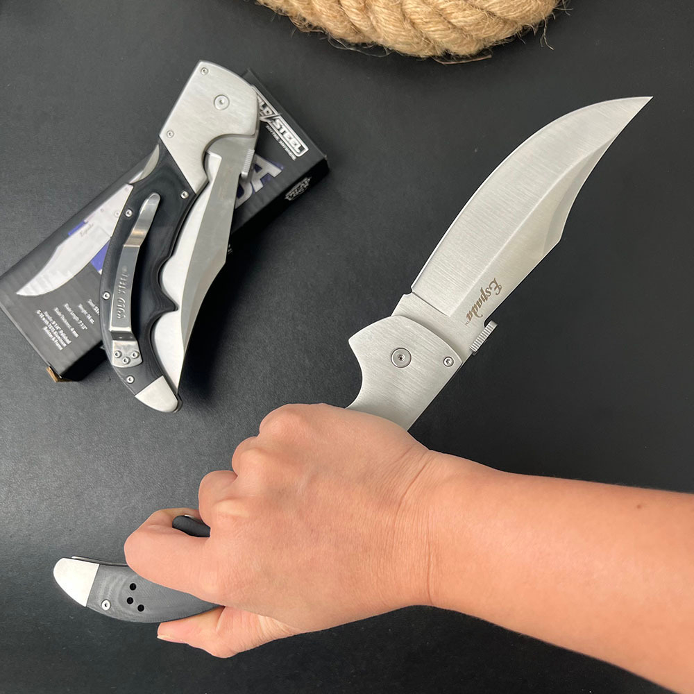 Нож Cold Steel Espada Large 62MB - больстеры сталь, рукоять G10